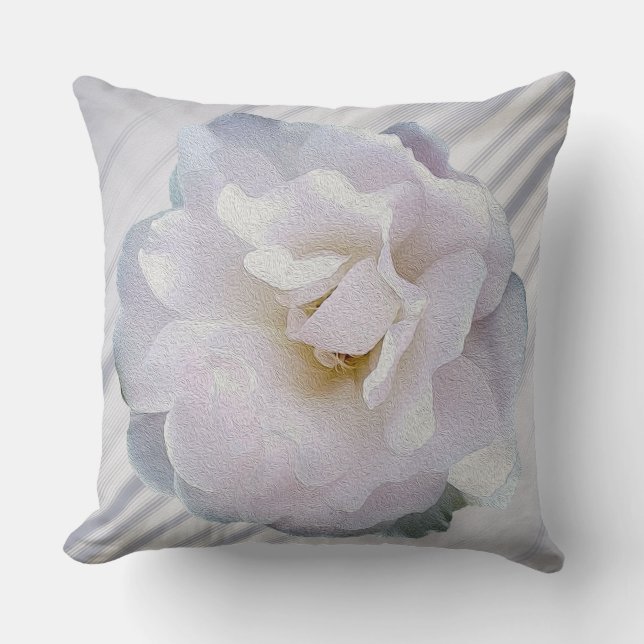 Coussin Rose gris rose (Recto)