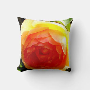 Coussin Rose jaune