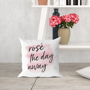 Coussin Rosé le jour de l'éloignement