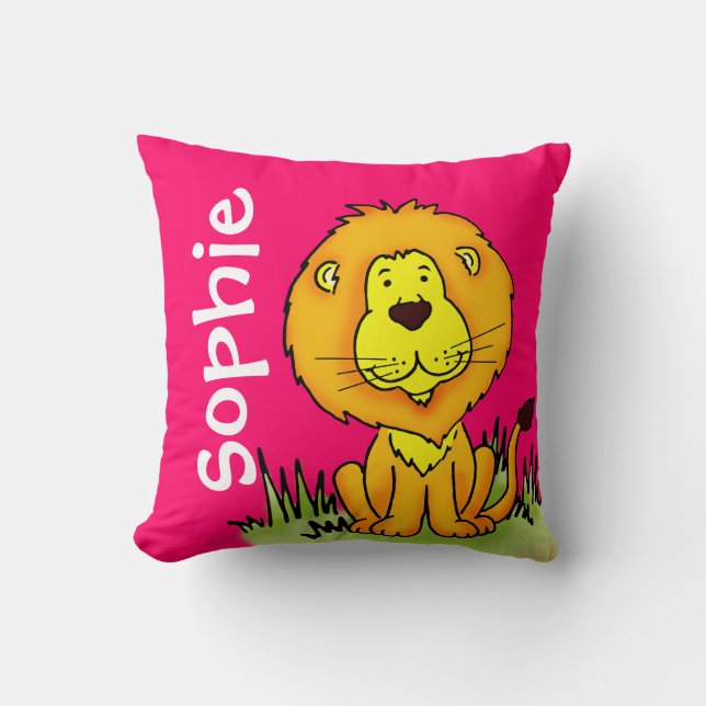 Coussin rose lumineux de 2ème souvenir (Recto)