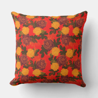 Coussin Rose moderne audacieux