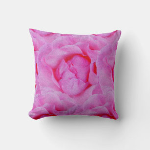 Coussin rose rose