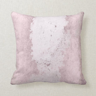 Coussin Rose Rose Mauve Lilac Grungy Delicate Abstrait