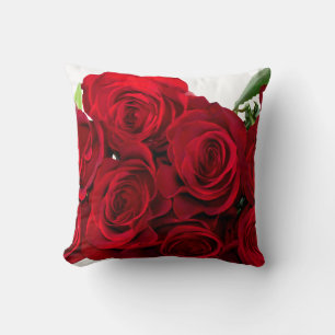 Coussin Rose rouge