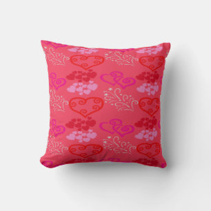 COUSSIN ROSE ROUGE DOUCE VALENTINE'S LROW PILLOW - DONS