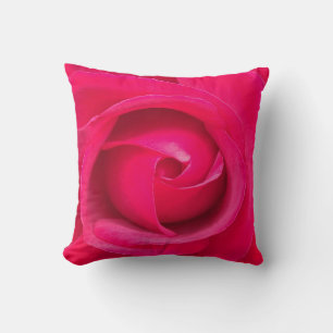 Coussin Rose rouge romantique