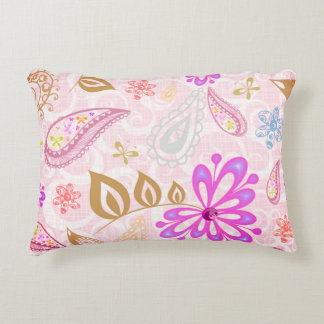Coussin rose tendance