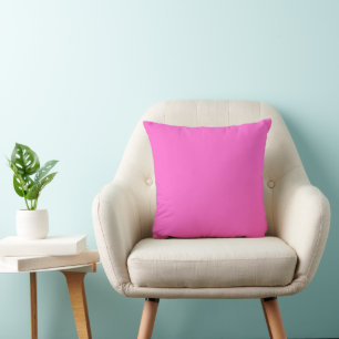 Coussin rose vif