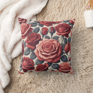 Coussin Roses are Red