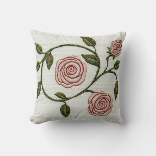 Coussin Roses roses - Charles Rennie Mackintosh