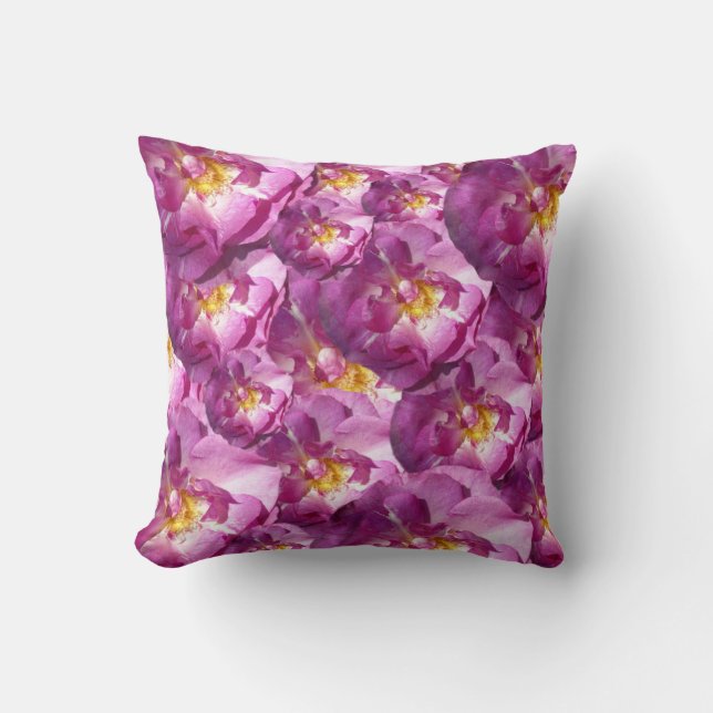 Coussin Roses roses roses Flottes Photo Thailler (Recto)