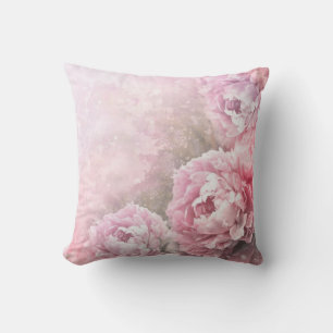 Coussin Roses roses vintages