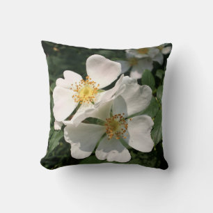 Coussin Rosier Blanc
