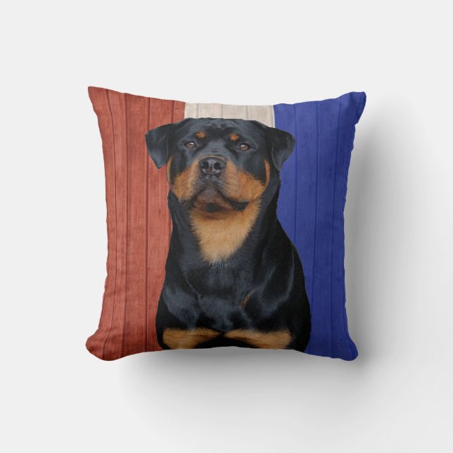Coussin Rottweiler (Recto)
