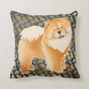 Coussin rouge de bouffe de GINKGO - choisissez le