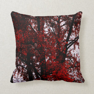 Coussin Rouge et noir