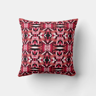 Coussin Rouge Power Perspective Couleur Dégradé Art Rempli