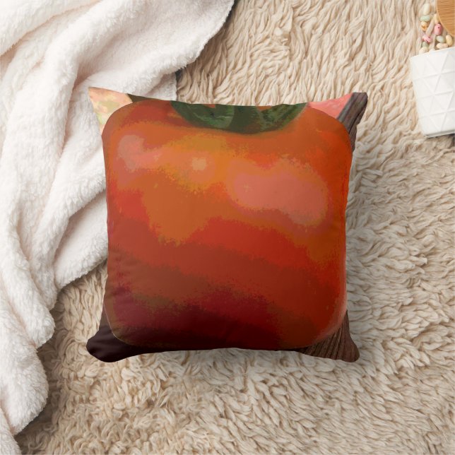 Coussin Rouge tomate (Couverture)