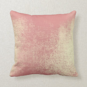 Coussin Rougissent la pâte minimale abstraite de corail