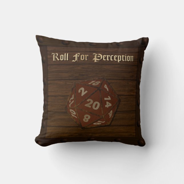 Coussin Rouleau pour l'oreiller à lancer Perception (Recto)