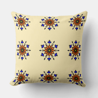 Coussin Royal Blue Mandala