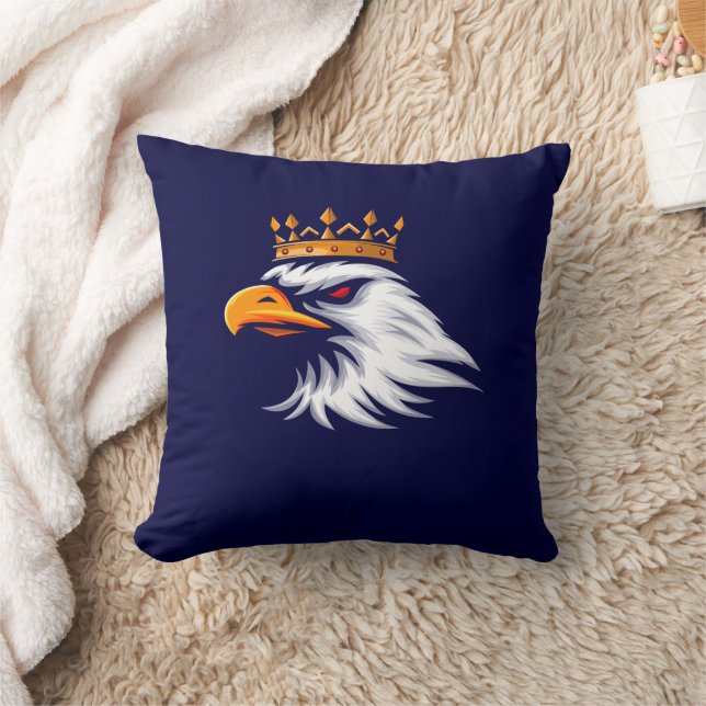Coussin Royal Crown Eagle Decorative Pillow (Couverture)