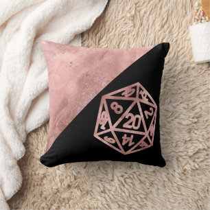 Coussin RPG Luxe   Mauve Sheen Imaginaire Tabletop Gamer D