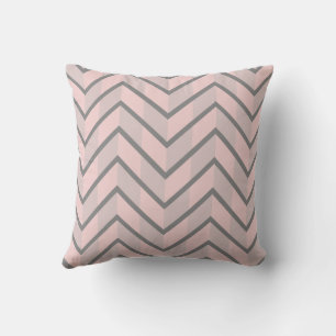 Coussin Ruby Pink Chocolate Chic Chevron