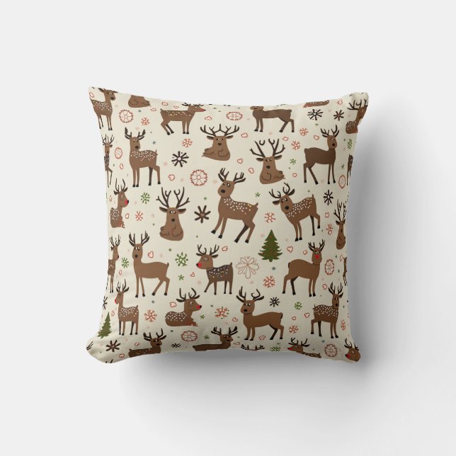 Coussin Rudolph pour vous apporter un cadeau de No (Recto)