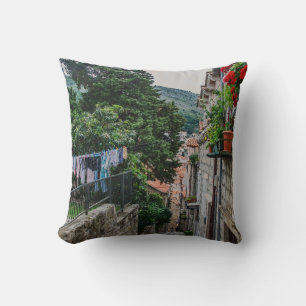 Coussin Rue étroite en pierre à Dubrovnik
