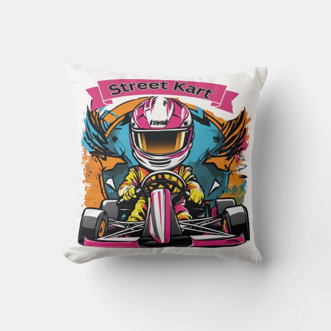 Coussin rue kart (Recto)