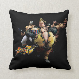 Coussin Rufus, EL Fuerte et Zangief