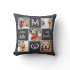 Rustic Pet Dog Memorial Keepsaké Photo Collage