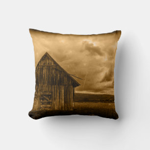 Coussin rustique de l'ouest ferme ancienne grange