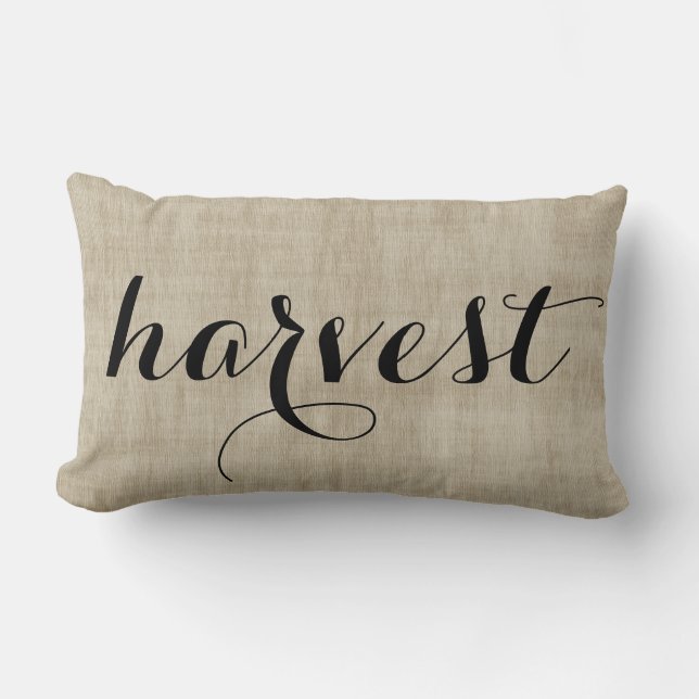Coussin rustique de regard de toile de jute de (Recto)