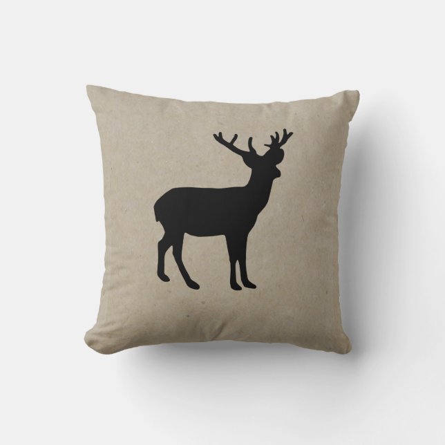 Coussin rustique simple de décor de vacances du (Recto)