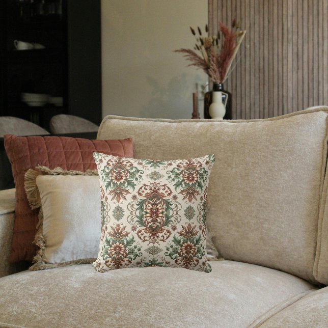 Coussin Rustique Traditionnel Clair (Créateur téléchargé)