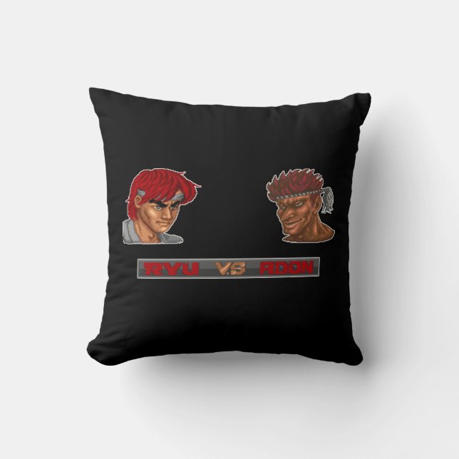 Coussin Ryu contre Adon 2 (Recto)