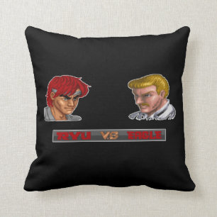 Coussin Ryu contre Eagle
