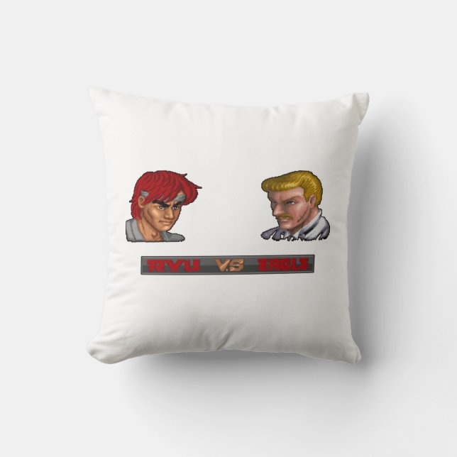 Coussin Ryu contre Eagle 2 (Recto)