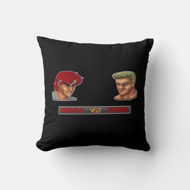 Coussin Ryu contre Joe 2 (Recto)