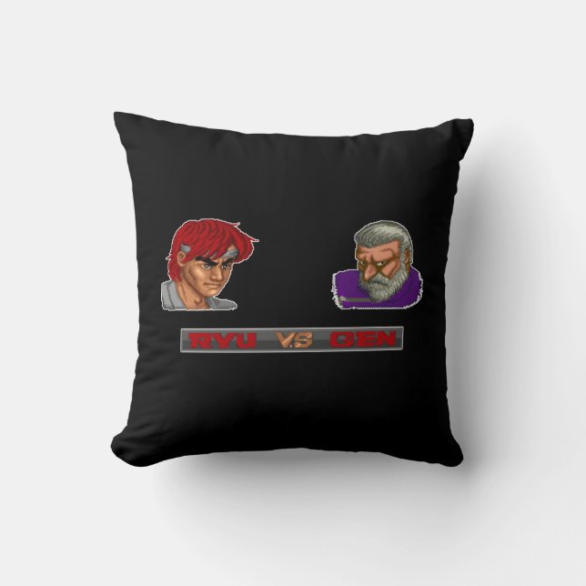 Coussin Ryu contre la GEN (Recto)