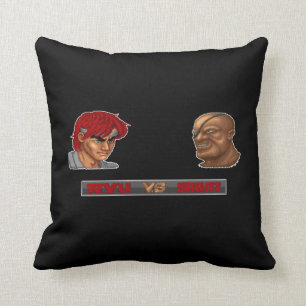 Coussin Ryu contre Sagat 2