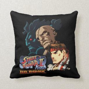 Coussin Ryu, Sagat et Akuma