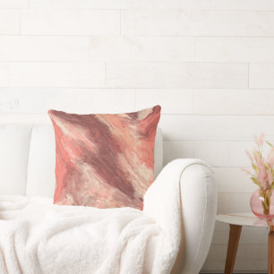 Coussin Sable rose saumon
