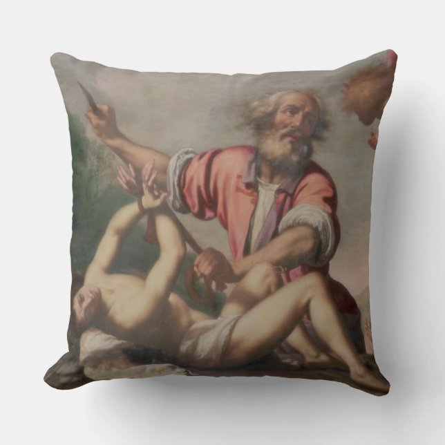 Coussin Sacrifice d'Isaac (Recto)