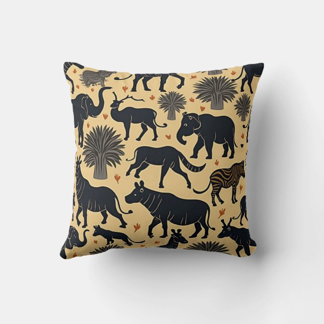 coussin safari (Verso)