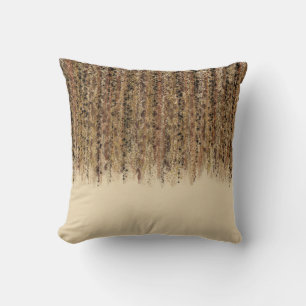 Coussin Safari Exotique moderne Abstrait Glam Impression