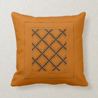 Coussin Saffron et Crisscross Mojo