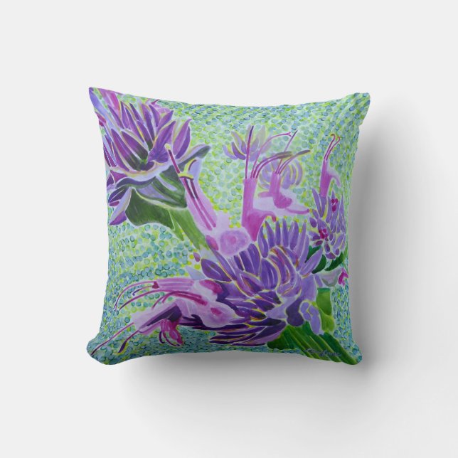 Coussin Sage de colibri (Recto)